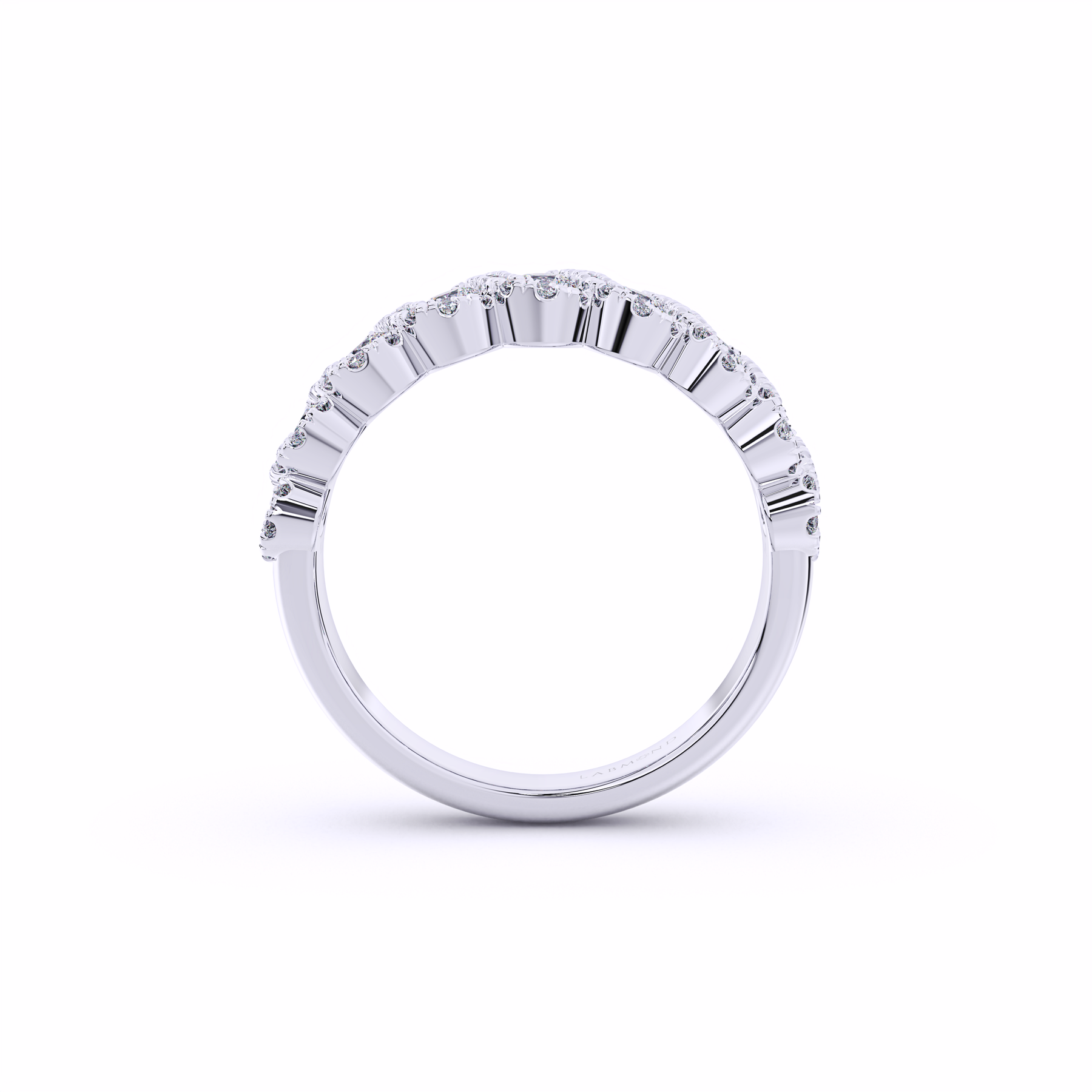 CELESTE Half Eternity Ring
