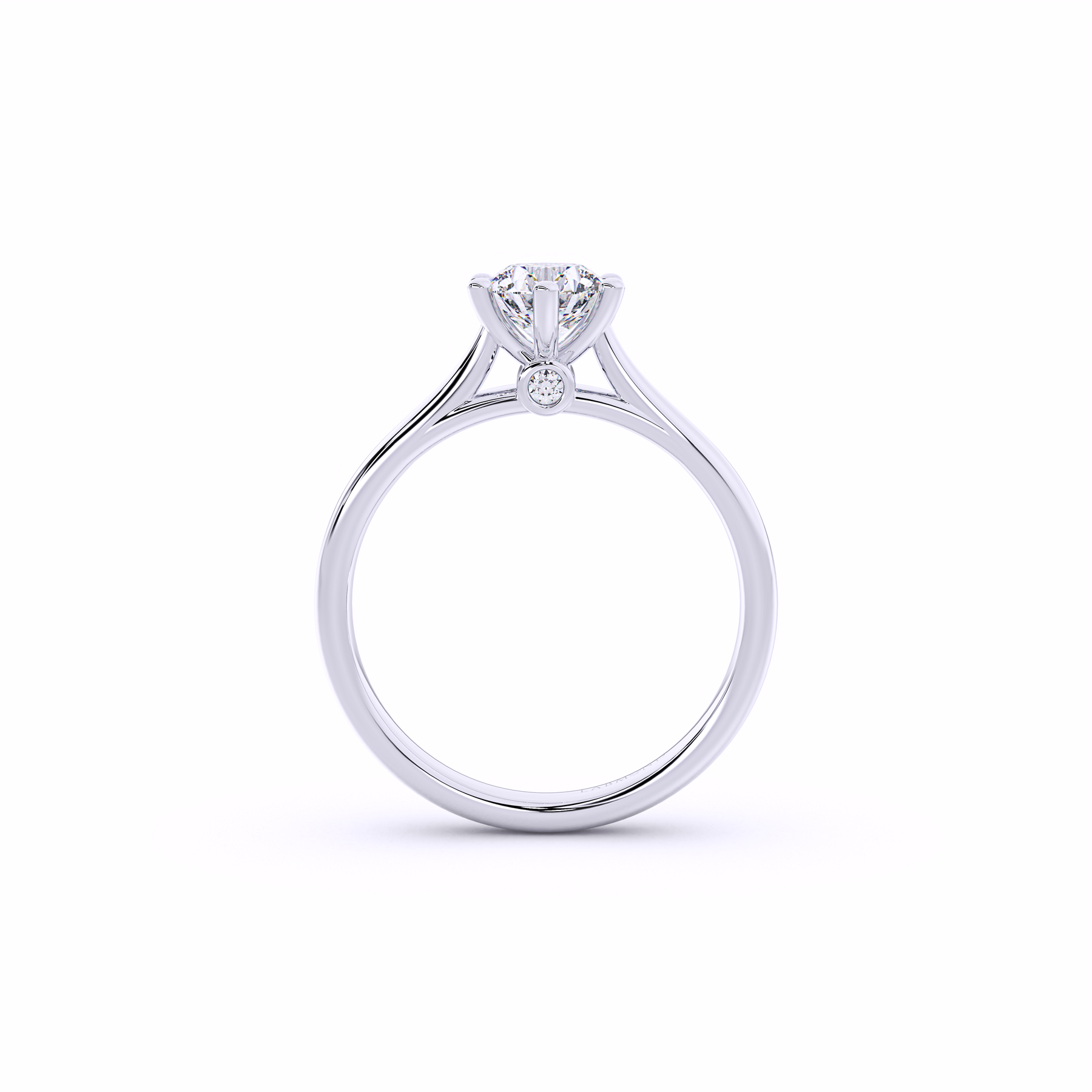 ELEMENT Six Prong Solitaire Engagement Rings
