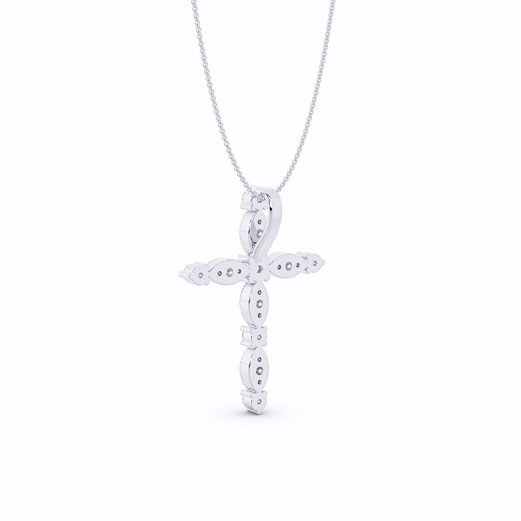 The Celestia Diamond Cross Pendant