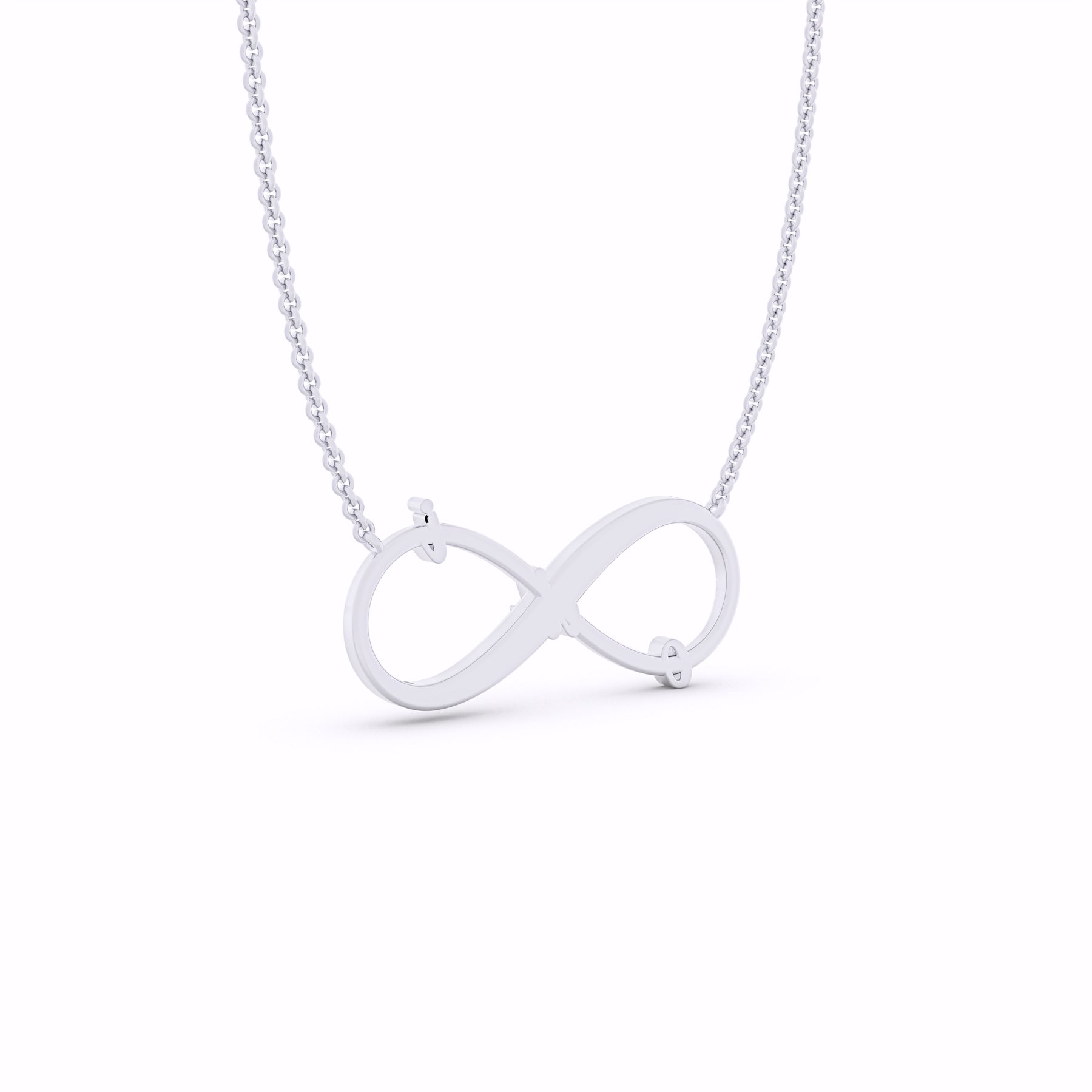 STELLA Infinity Pendant with Initials
