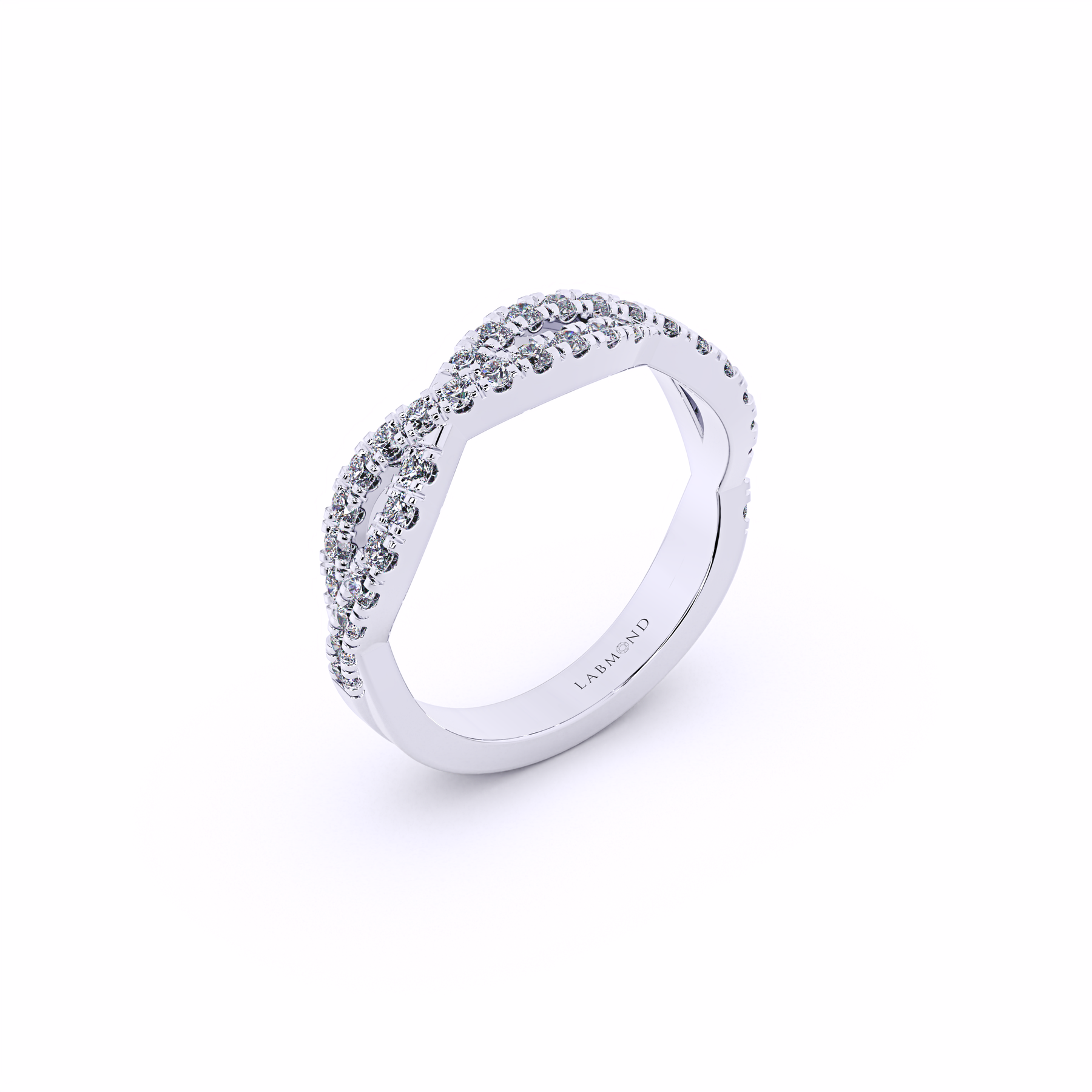 COMFORT Twist Eternity Wedding Band