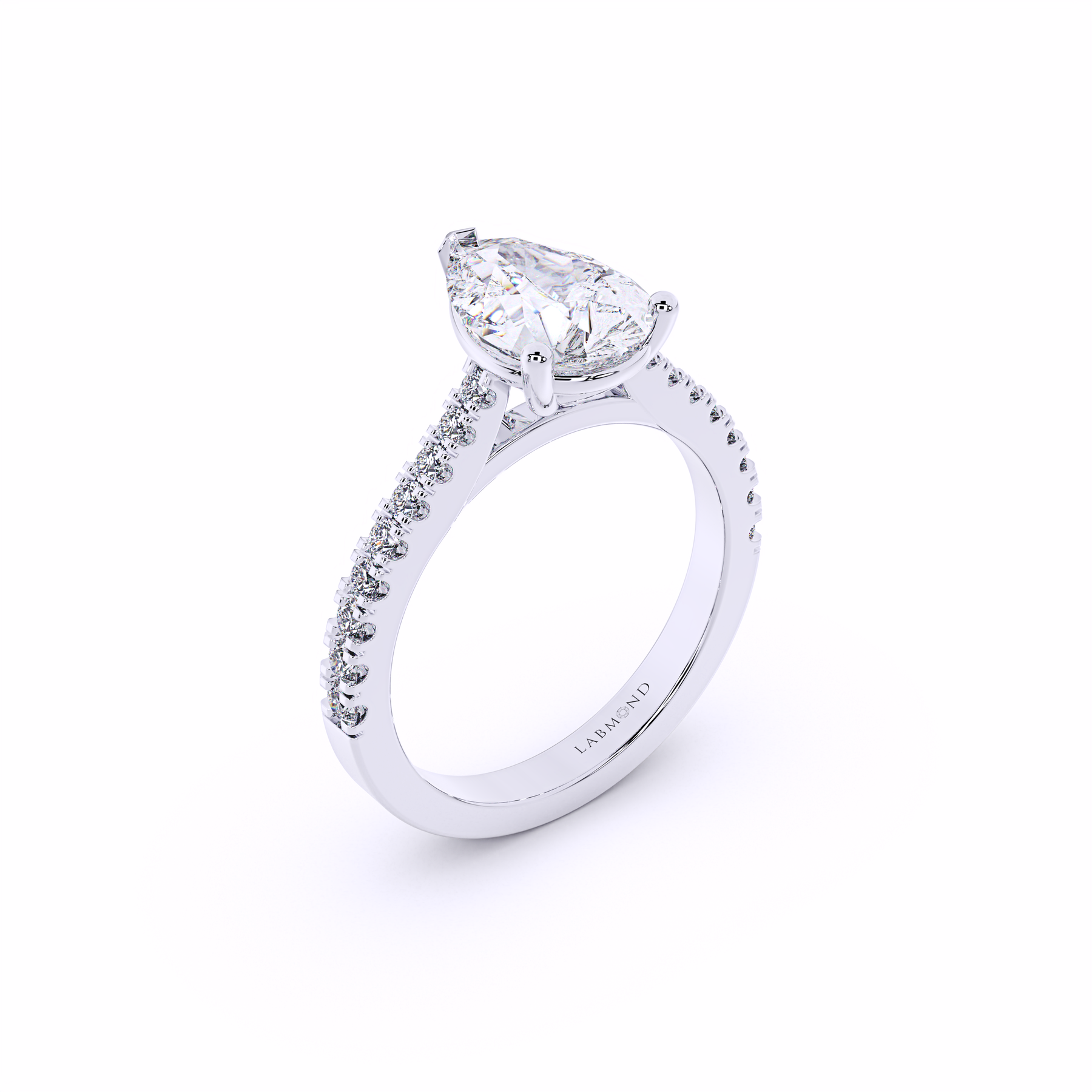 DAWN Pear Shaped Engagement Rings