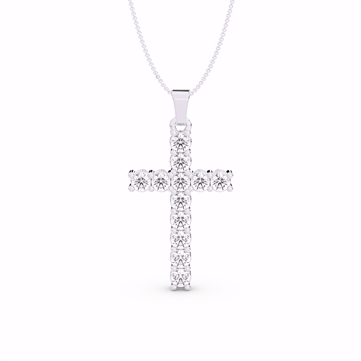 white-emma-cross-necklace