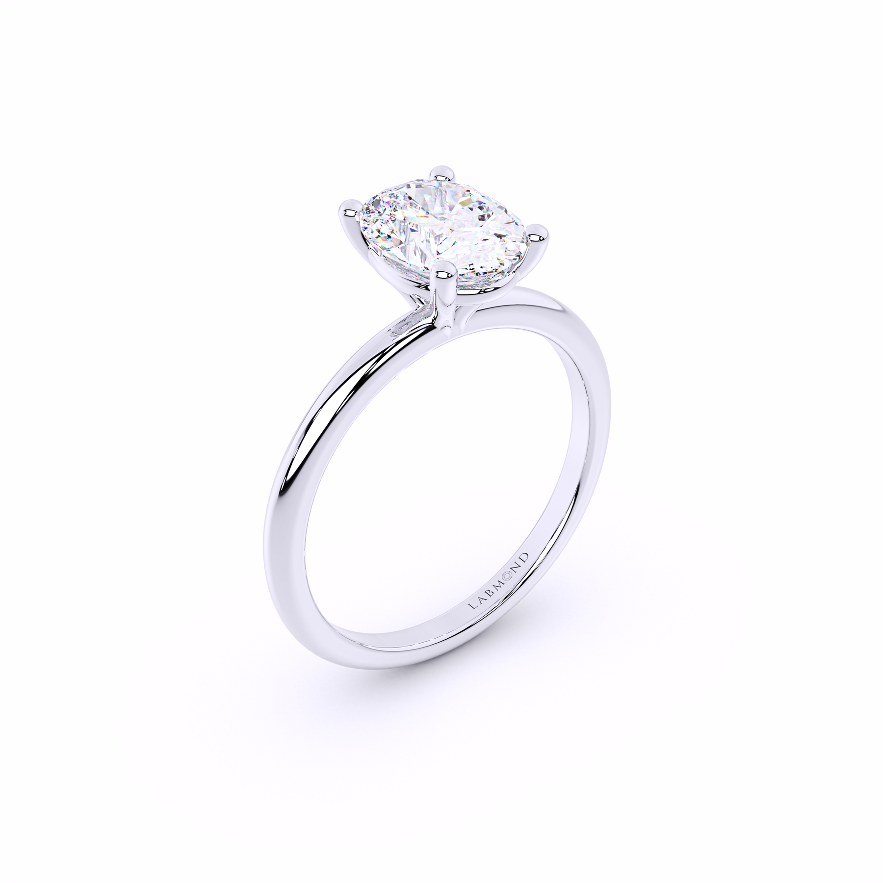 GRACE Oval Solitaire Lab-Grown Diamond Engagement Ring