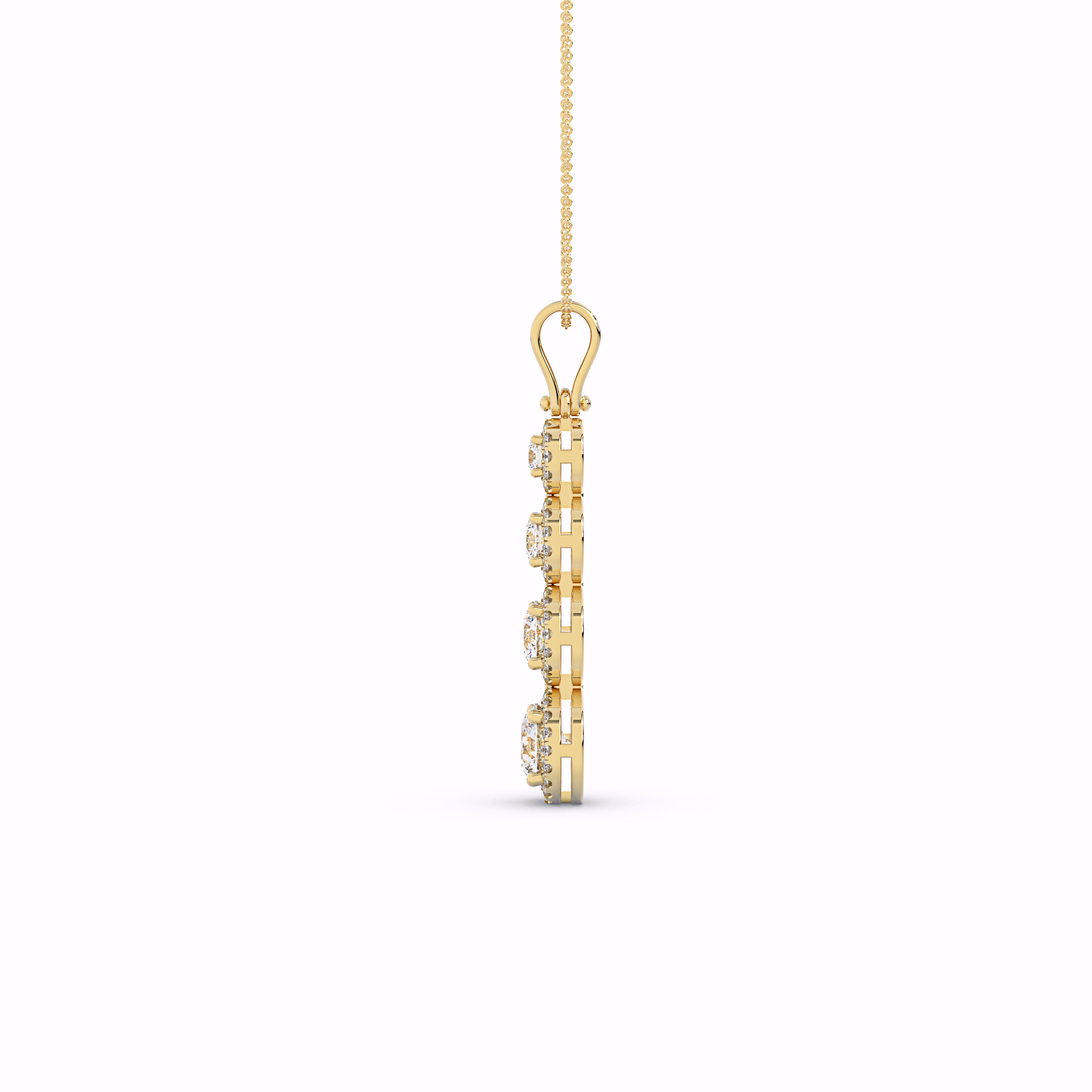 ADRIANA Cascade Diamond Necklace