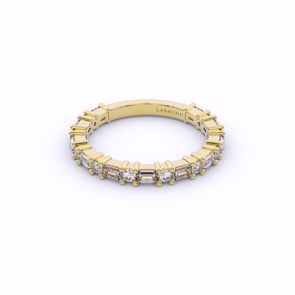 LYRA Eternity Band#Yellow_1