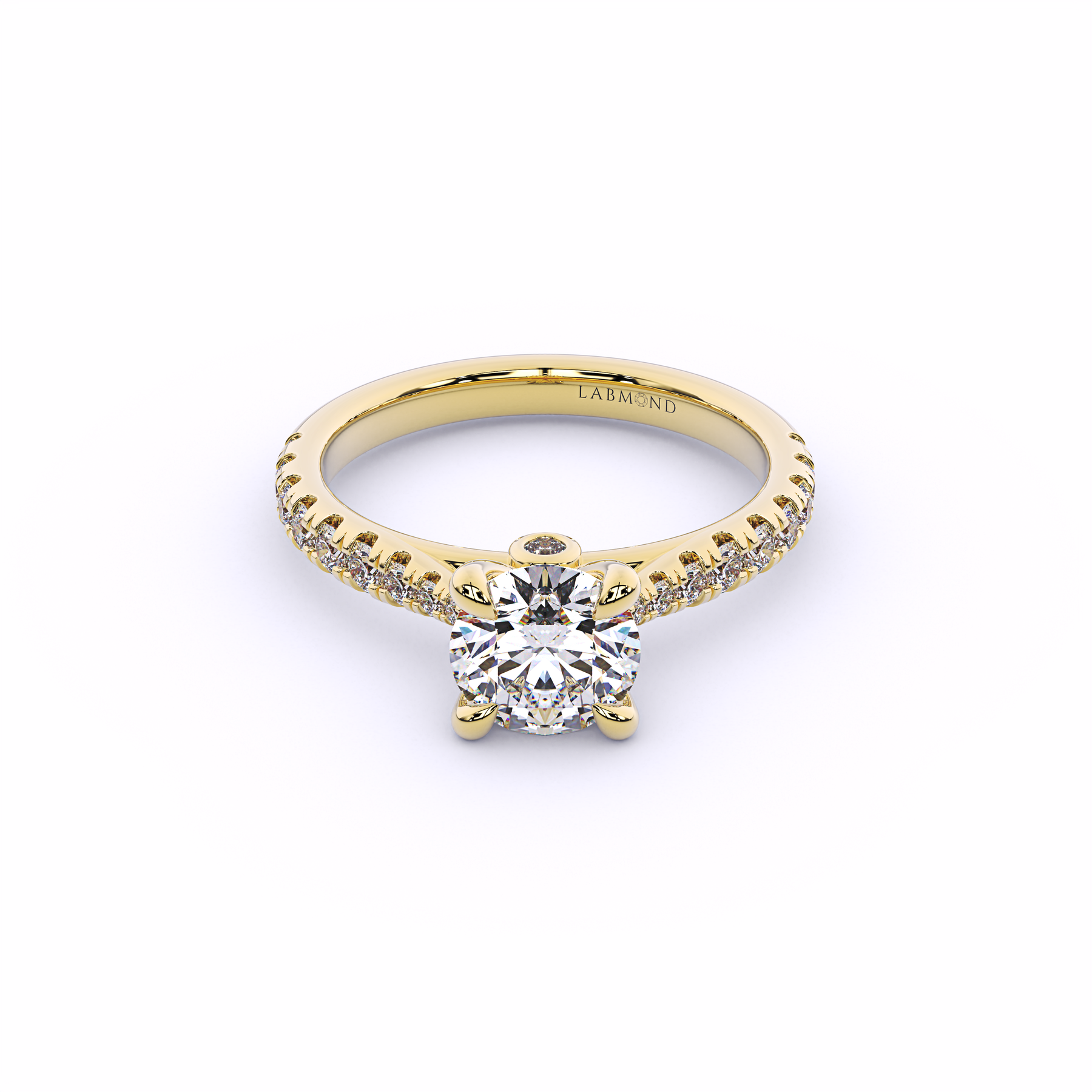 ELEMENT Round Solitaire Engagement Ring