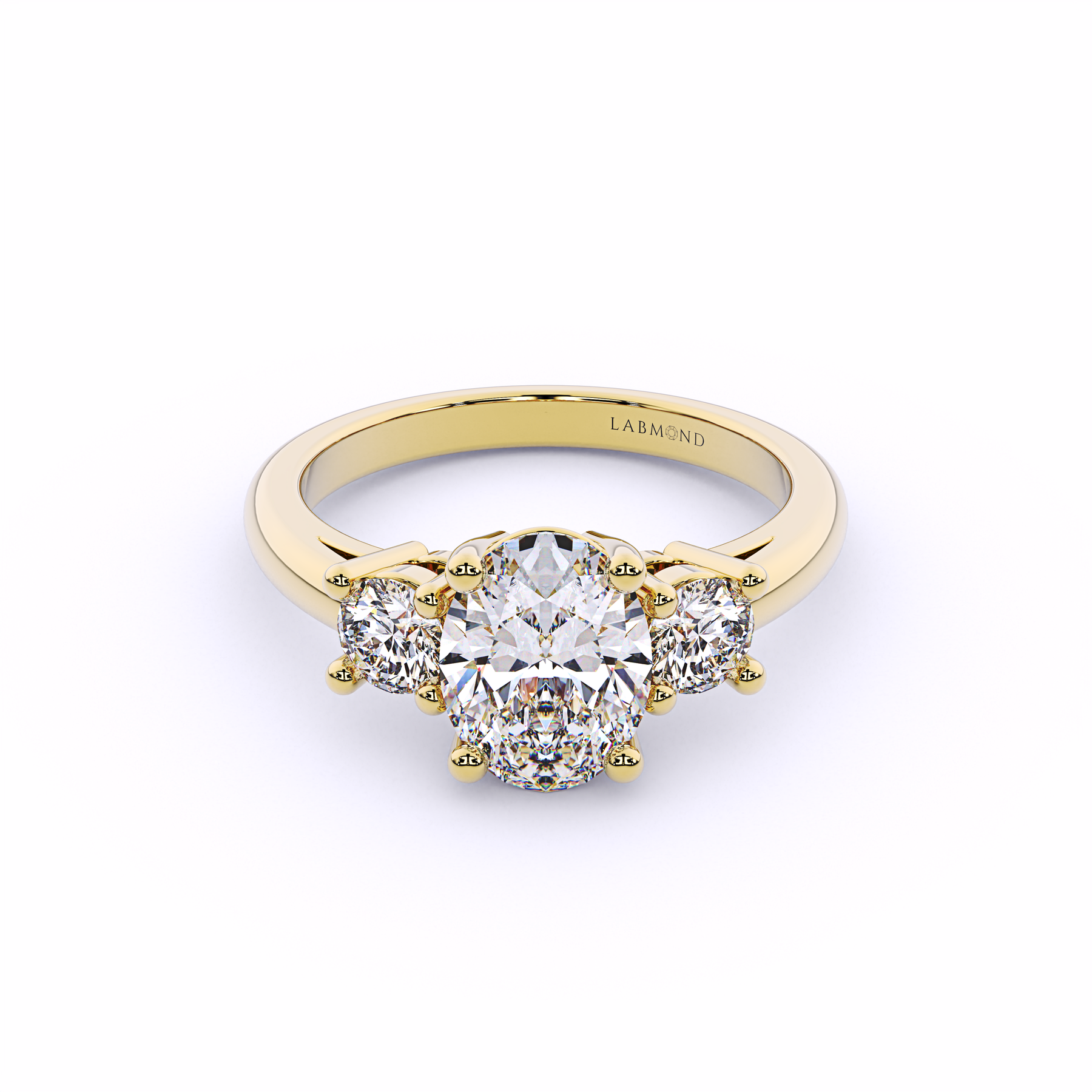 Oval Trinity Diamond
