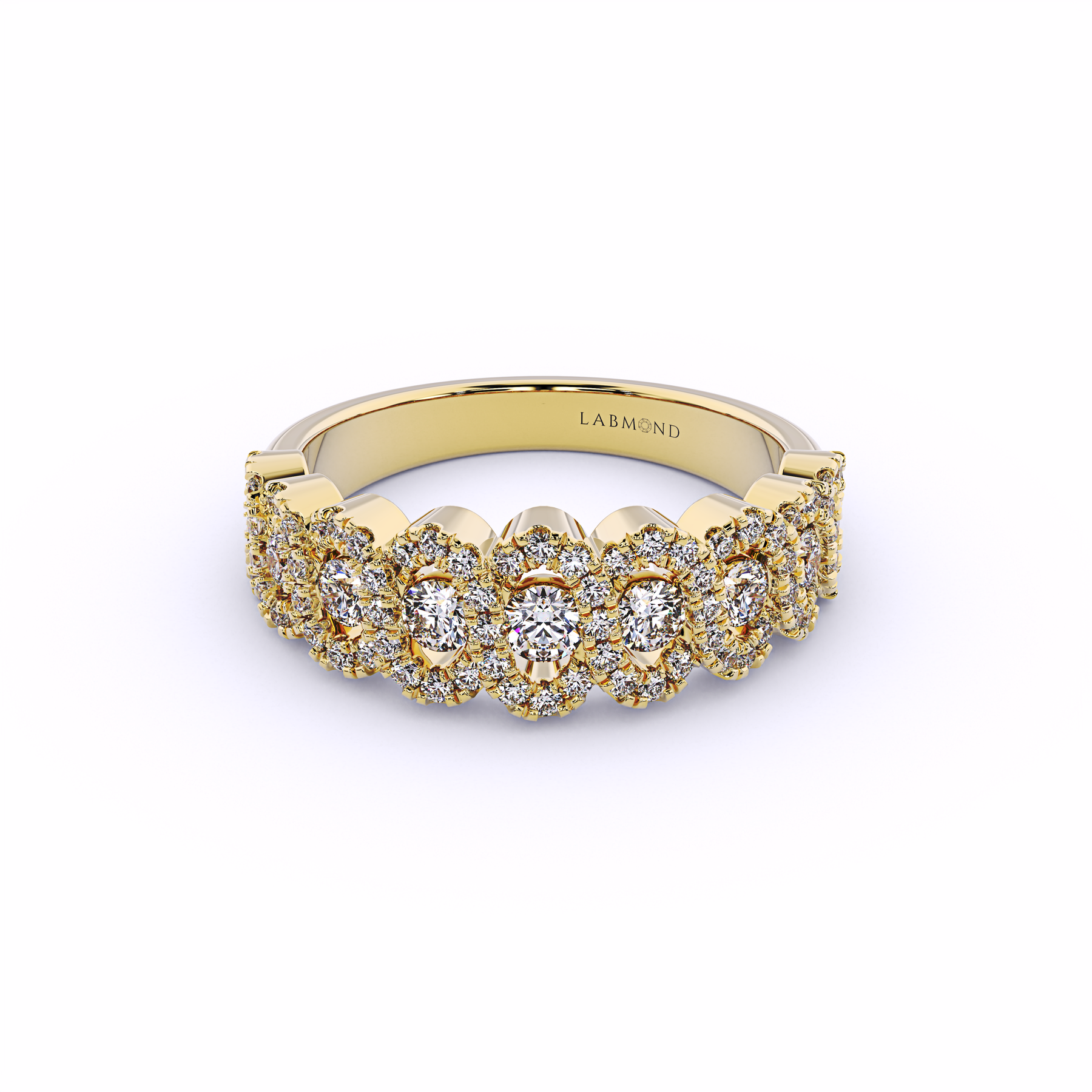 CELESTE Half Eternity Ring