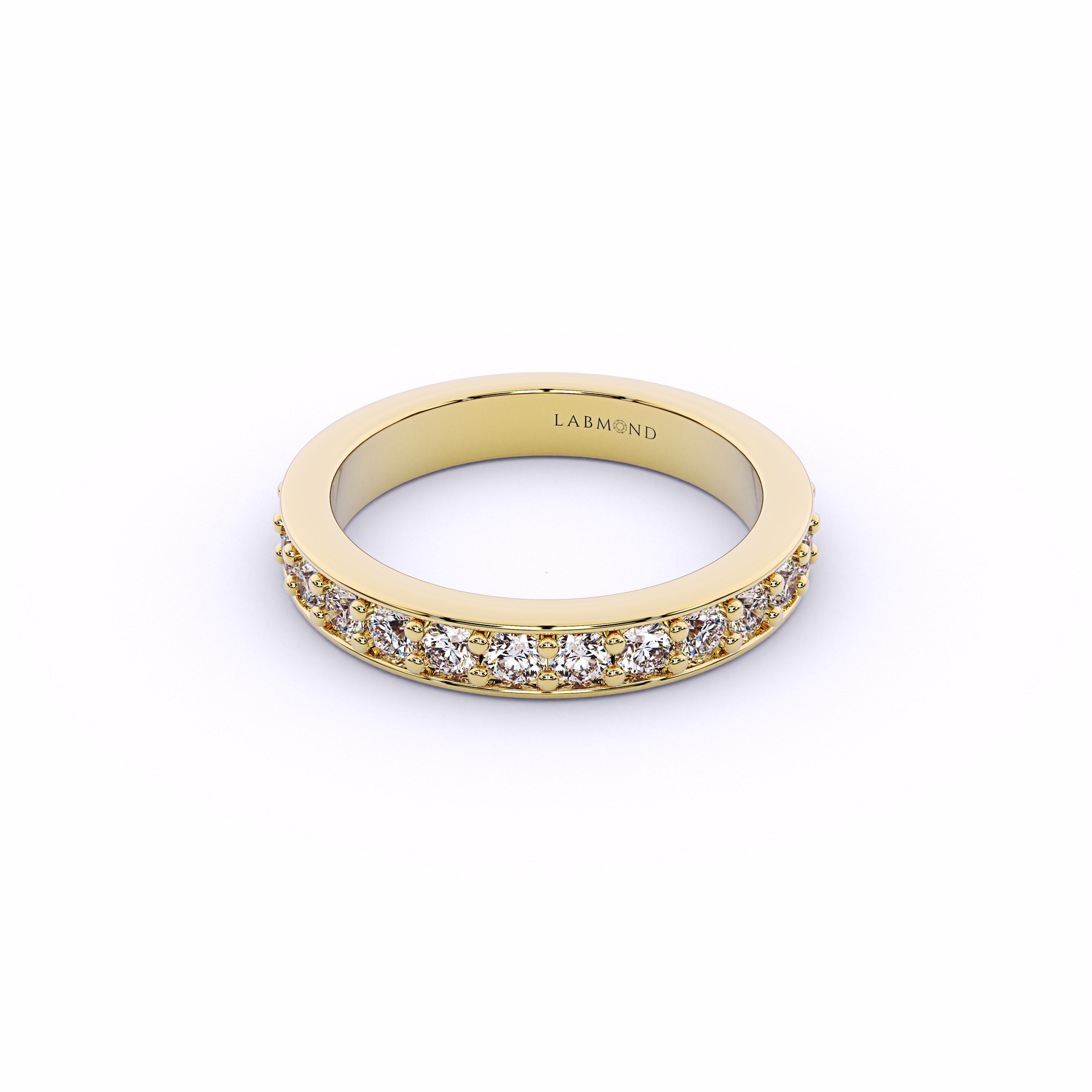 Sharing Prong Diamond Eternity Ring
