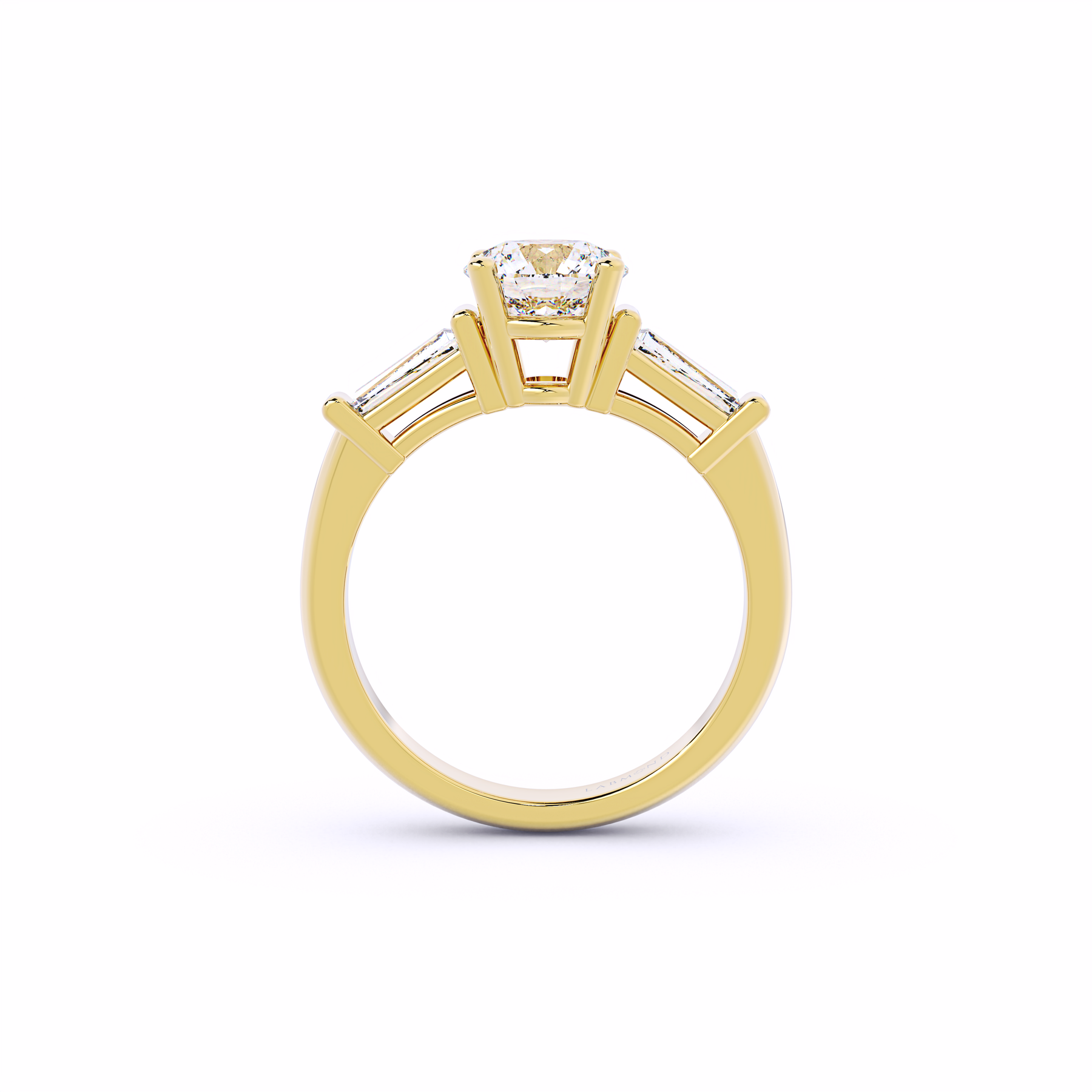 ALLURE Tapered Baguette Diamond Engagement Rings