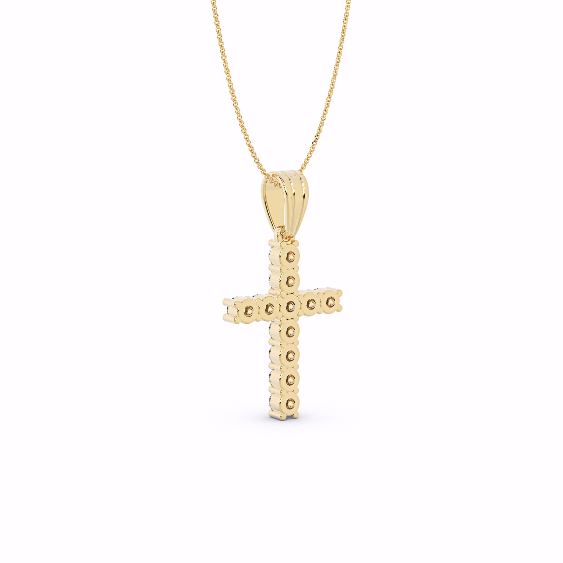 The Verity Diamond Cross Pendant