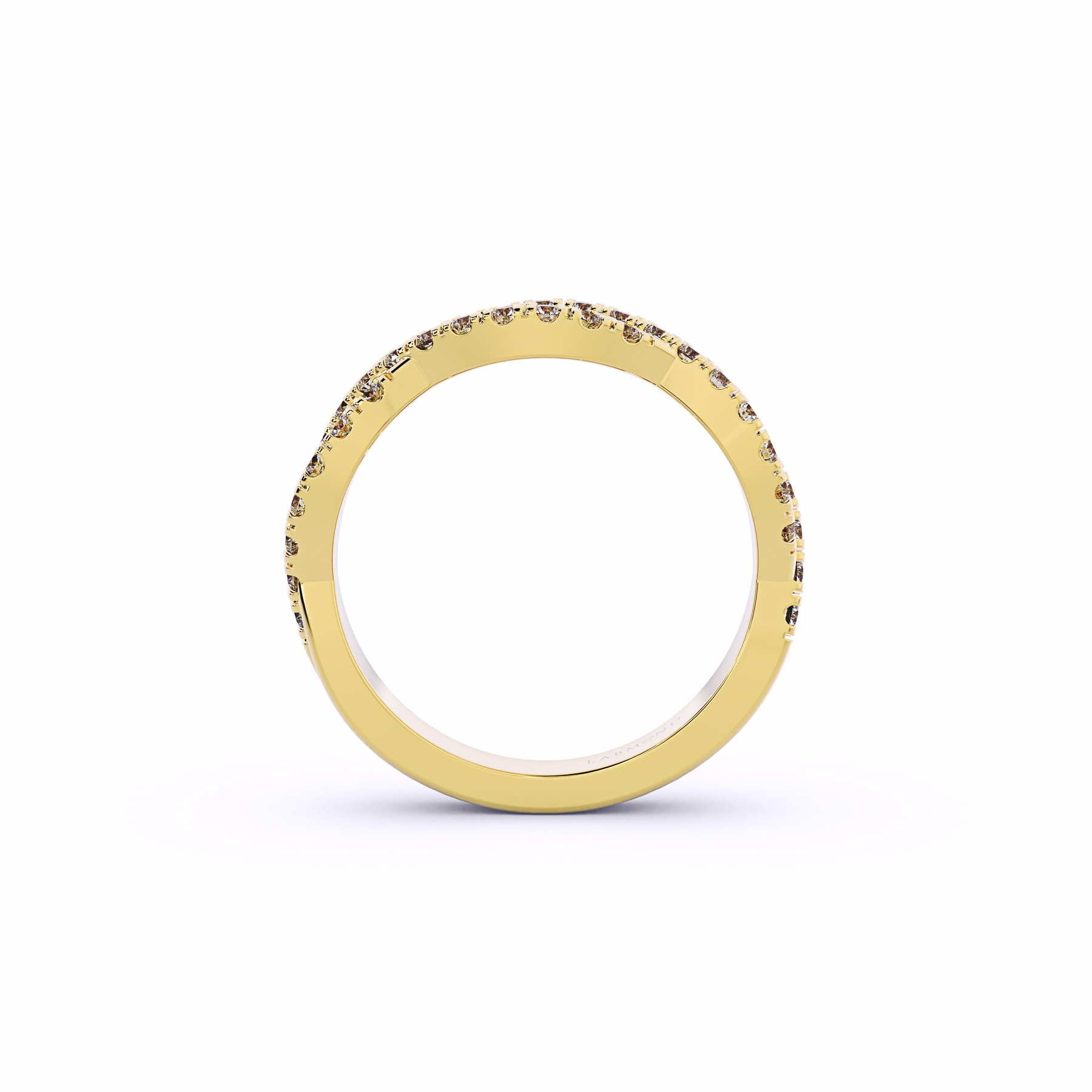 COMFORT Twist Eternity Wedding Band