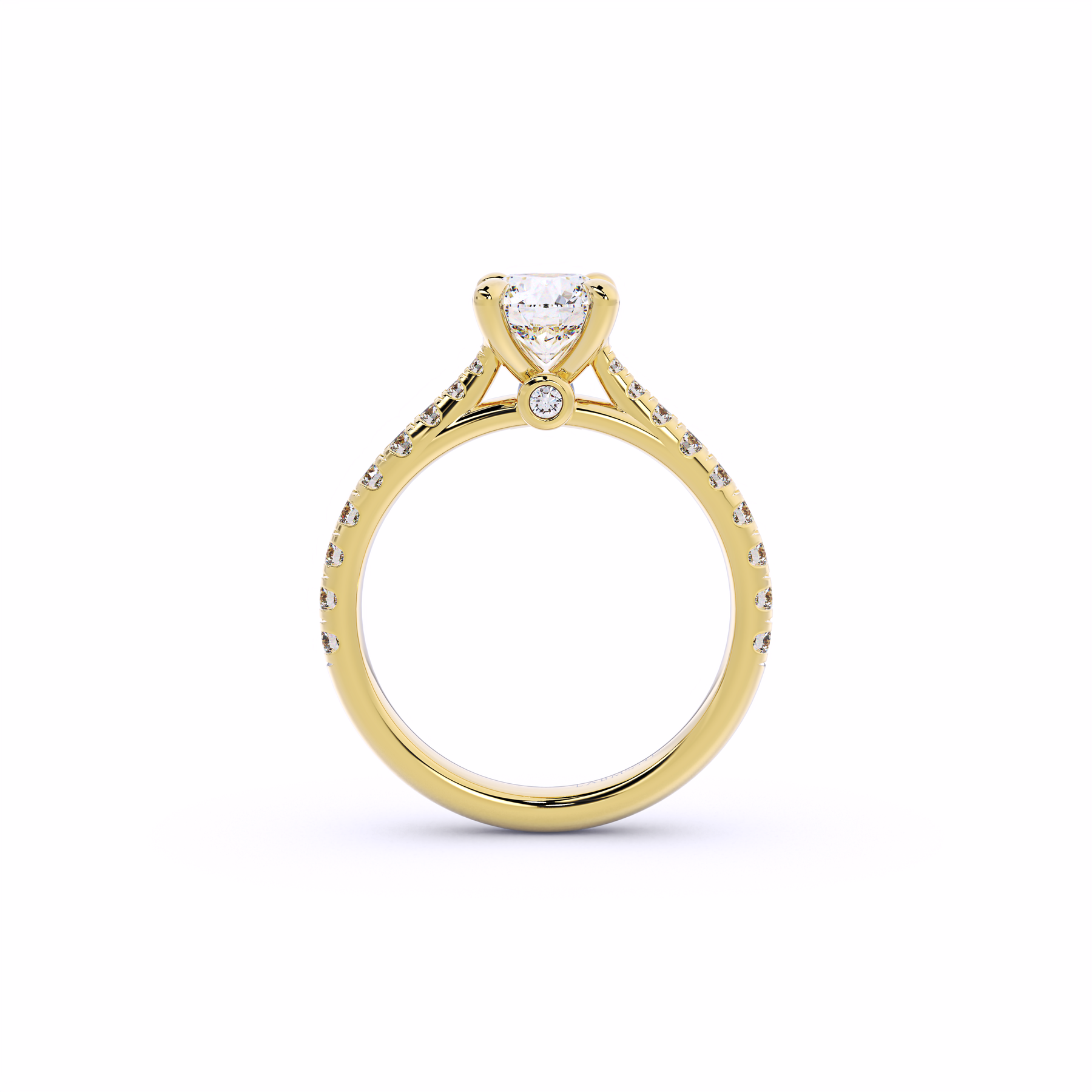 ELEMENT Round Solitaire Engagement Ring