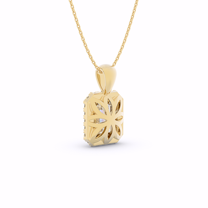 yellow-2-emerald-cut-diamond-halo-pendant