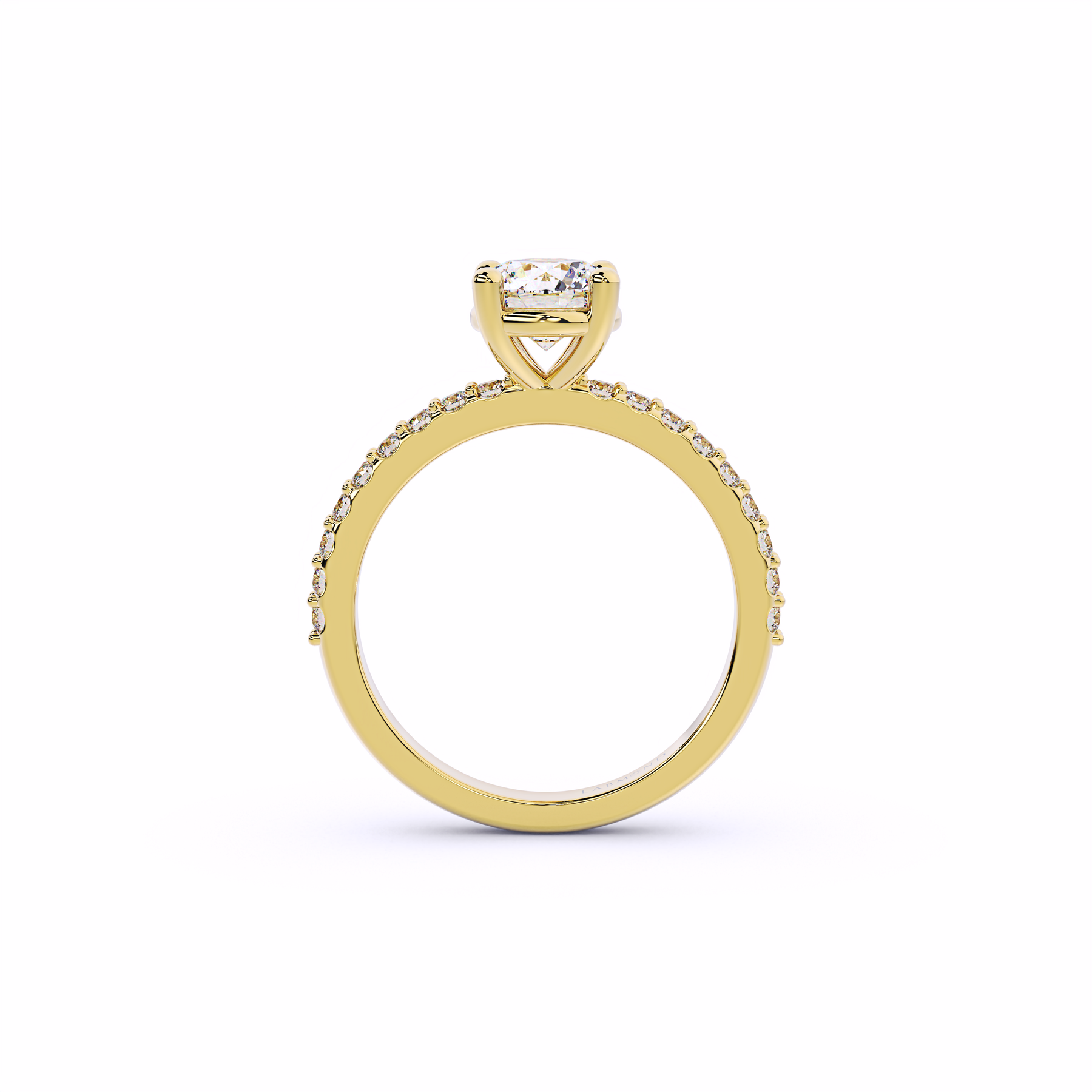 JOURNEY Classic Round Solitaire Diamond Engagement Ring