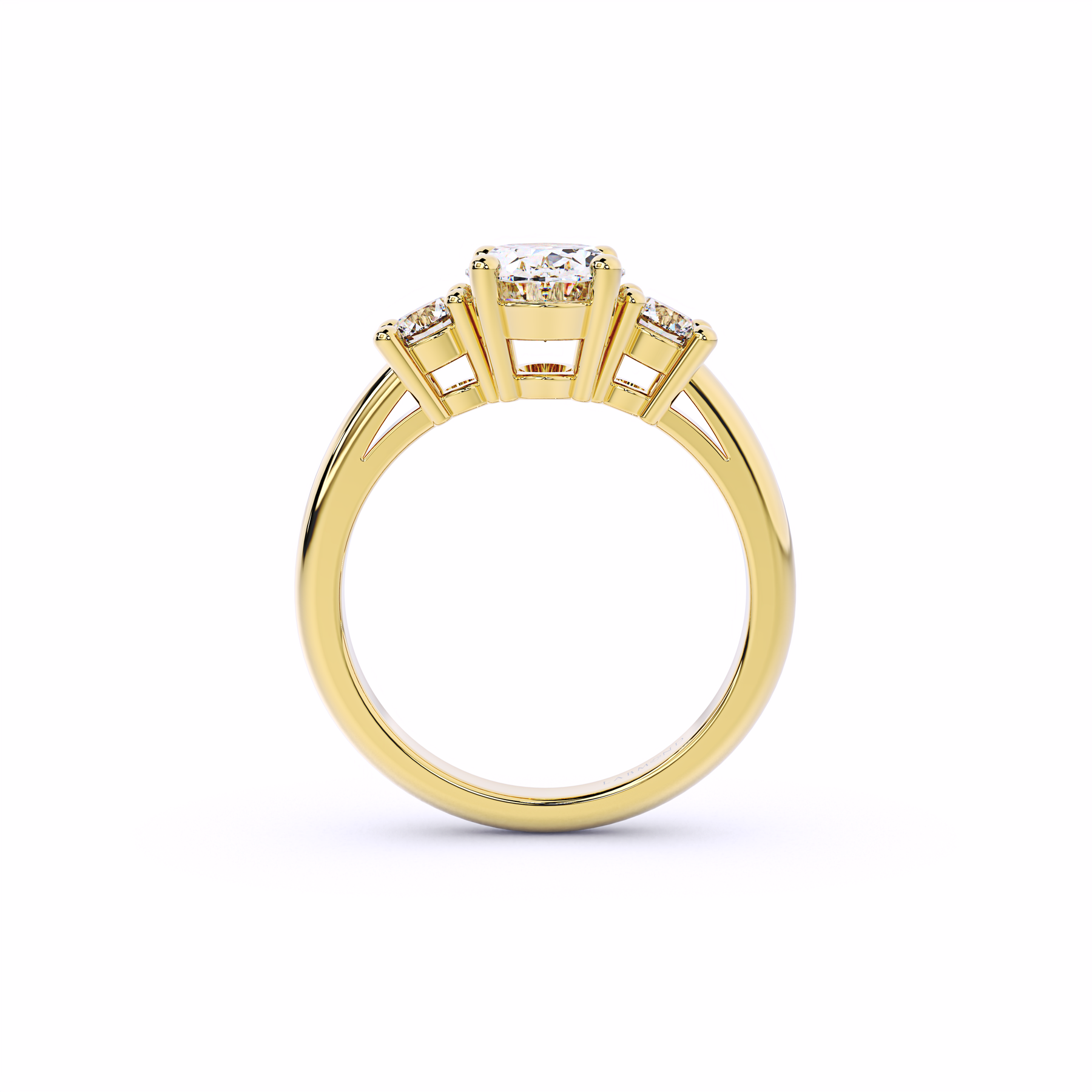 Oval Trinity Diamond