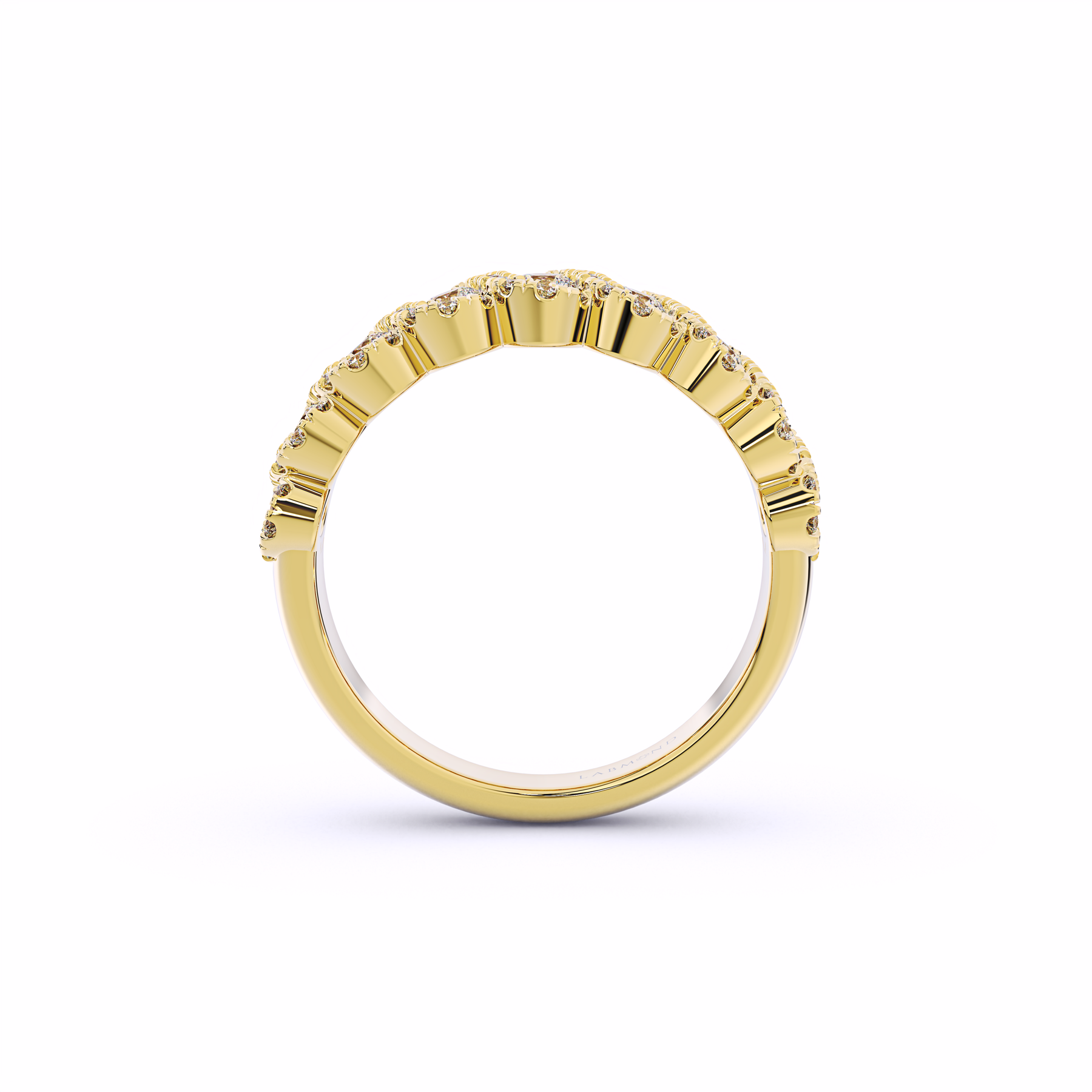 CELESTE Half Eternity Ring