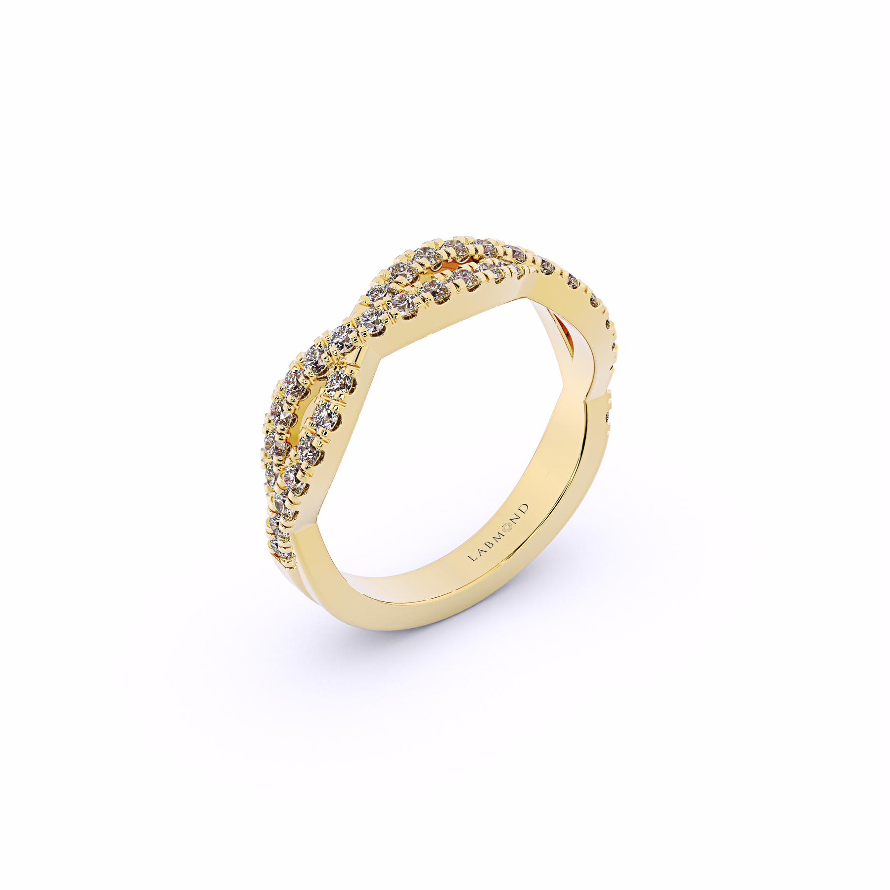 COMFORT Twist Eternity Wedding Band