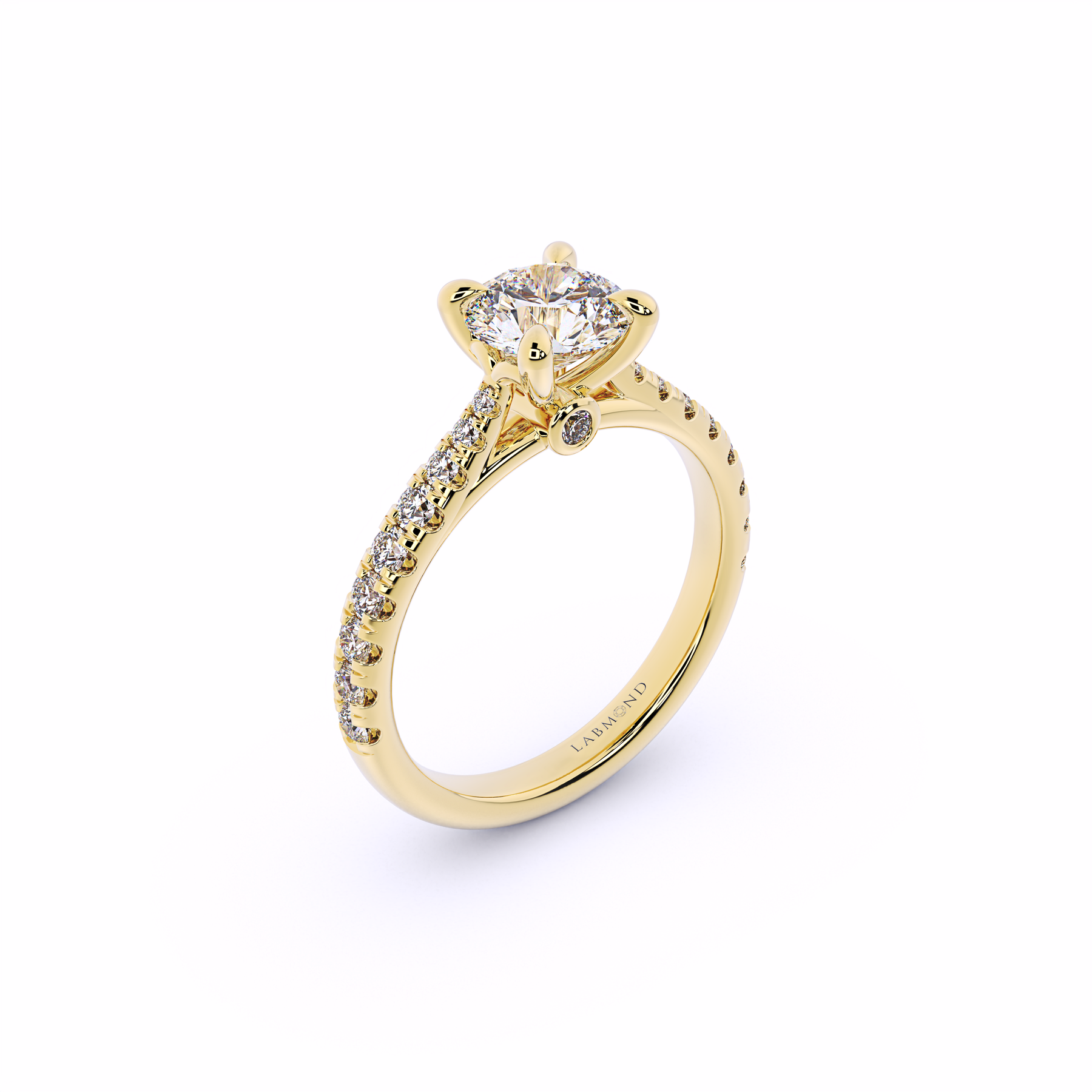 ELEMENT Round Solitaire Engagement Ring