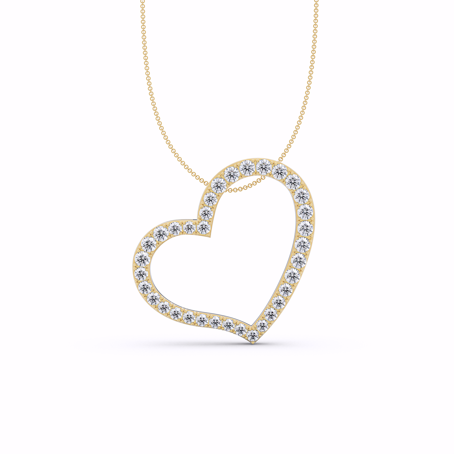LILA Heart-Shaped Pendant