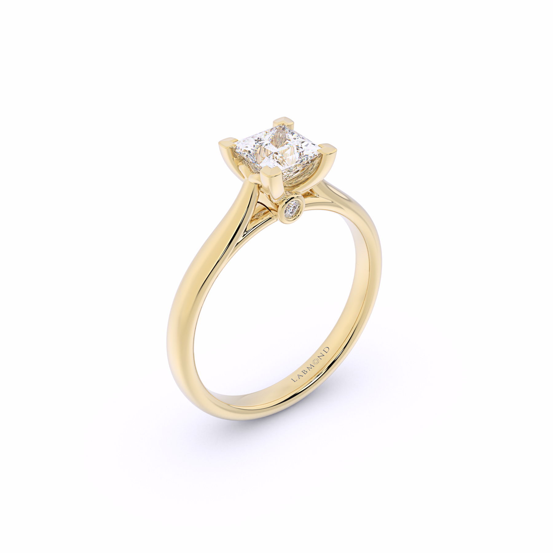 ELEMENT Princess Cut Diamond Engagement Ring