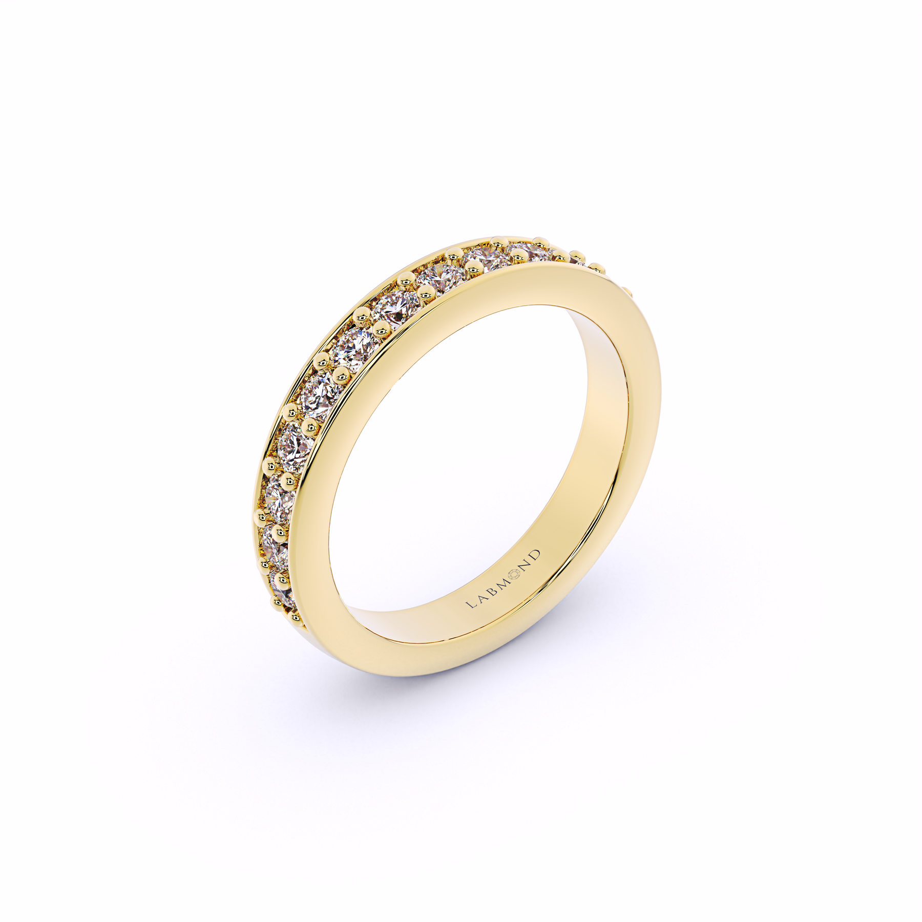Sharing Prong Diamond Eternity Ring